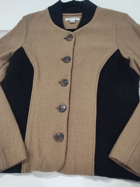 Pendleton Jackets & Blazers - Pendleton Black & Camel Jacket In Size Large